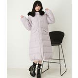 ファー付きハートスタッズロングダウンコート 量産型 地雷系 | DearMyLove | 詳細画像4 