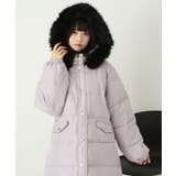 ファー付きハートスタッズロングダウンコート 量産型 地雷系 | DearMyLove | 詳細画像5 