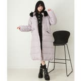 ファー付きハートスタッズロングダウンコート 量産型 地雷系 | DearMyLove | 詳細画像7 