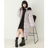 ファー付きハートスタッズロングダウンコート 量産型 地雷系 | DearMyLove | 詳細画像10 