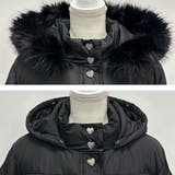 ファー付きハートスタッズロングダウンコート 量産型 地雷系 | DearMyLove | 詳細画像29 