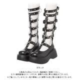 クロスベルトチェーンブーツ 量産型 地雷系 夢展望 | DearMyLove | 詳細画像5 