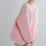 アゼ編みゆるニットトップス 韓国 夢展望 | 夢展望 | 詳細画像7 