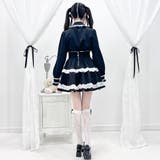 リボンパールチェーンレースフリルスカート 量産型 地雷系 夢展望 | DearMyLove | 詳細画像4