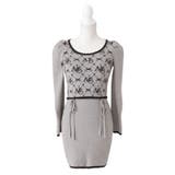 MLモノグラムニットミニワンピ 量産型 地雷系 夢展望 | DearMyLove | 詳細画像12 