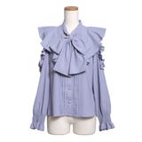 ショルダーレースフリルリボンボウタイブラウス【4L 6L】 韓国 | 夢展望 | 詳細画像35