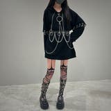 ビッグリングチェーンパーカー 量産型 地雷系 夢展望 | DearMyLove | 詳細画像13 