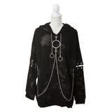 ビッグリングチェーンパーカー 量産型 地雷系 夢展望 | DearMyLove | 詳細画像26 