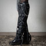 2WAYボンデージデニムパンツ 量産型 地雷系 夢展望 | DearMyLove | 詳細画像2