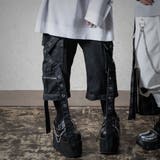 2WAYボンデージデニムパンツ 量産型 地雷系 夢展望 | DearMyLove | 詳細画像9