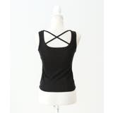 バッククロスグリッタータンクトップ 量産型 地雷系 夢展望 | DearMyLove | 詳細画像5