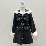 ハートバックルベルトセーラーファーコート 量産型 地雷系 夢展望 | DearMyLove | 詳細画像8 