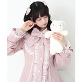 丸襟ヨークリボンフリルコート 量産型 地雷系 夢展望 | DearMyLove | 詳細画像7 