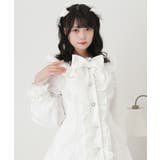 丸襟ヨークリボンフリルコート 量産型 地雷系 夢展望 | DearMyLove | 詳細画像13 