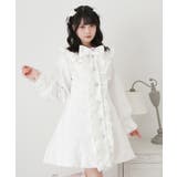丸襟ヨークリボンフリルコート 量産型 地雷系 夢展望 | DearMyLove | 詳細画像16 