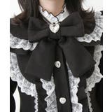 丸襟ヨークリボンフリルコート 量産型 地雷系 夢展望 | DearMyLove | 詳細画像28 