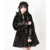 選べるフードデザインフレアファーコート 量産型 地雷系 夢展望 | DearMyLove | 詳細画像8 