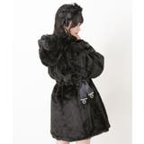 選べるフードデザインフレアファーコート 量産型 地雷系 夢展望 | DearMyLove | 詳細画像12 