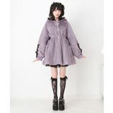 選べるフードデザインフレアファーコート 量産型 地雷系 夢展望 | DearMyLove | 詳細画像18 