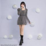 チュールドッキングミニワンピース【大きいサイズ有】 量産型 地雷系 夢展望 | DearMyLove | 詳細画像26 