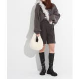 厚底ヒールロングストレッチブーツ 韓国 夢展望 | 夢展望 | 詳細画像4 