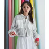 ボリュームスリーブメッシュブルゾン 韓国 夢展望 | 夢展望 | 詳細画像5 