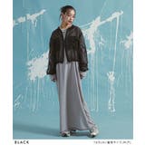 ボリュームスリーブメッシュブルゾン 韓国 夢展望 | 夢展望 | 詳細画像6 