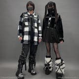 2WAYボンデージファーコート 量産型 地雷系 夢展望 | DearMyLove | 詳細画像10