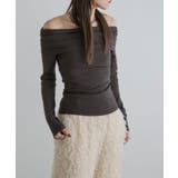 くしゅくしゅオフショルプルオーバーニット 韓国 夢展望 | 夢展望 | 詳細画像22 