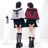 十字架バラレースフリルパールケープ 量産型 地雷系 夢展望 | DearMyLove | 詳細画像13