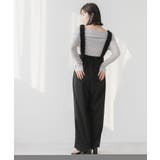 ハイウエストフリルサスペンダーパンツ 【大きいサイズ有】 韓国 夢展望 | 夢展望 | 詳細画像4