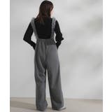 ハイウエストフリルサスペンダーパンツ 【大きいサイズ有】 韓国 夢展望 | 夢展望 | 詳細画像12