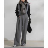 ハイウエストフリルサスペンダーパンツ 【大きいサイズ有】 韓国 夢展望 | 夢展望 | 詳細画像15