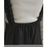 ハイウエストフリルサスペンダーパンツ 【大きいサイズ有】 韓国 夢展望 | 夢展望 | 詳細画像28