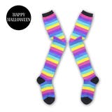 レインボーニーハイソックス【ハロウィン コスプレ】 韓国 夢展望 | 夢展望 | 詳細画像1