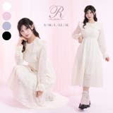 ジャガードレースセーラーワンピース 量産型 地雷系 夢展望 | DearMyLove | 詳細画像1 