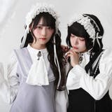 姫袖ビジュースカーフワンピース 量産型 地雷系 夢展望 | DearMyLove | 詳細画像5