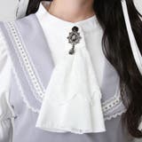 姫袖ビジュースカーフワンピース 量産型 地雷系 夢展望 | DearMyLove | 詳細画像7
