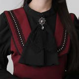 姫袖ビジュースカーフワンピース 量産型 地雷系 夢展望 | DearMyLove | 詳細画像14