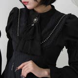 姫袖ビジュースカーフワンピース 量産型 地雷系 夢展望 | DearMyLove | 詳細画像15