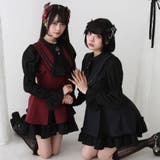 姫袖ビジュースカーフワンピース 量産型 地雷系 夢展望 | DearMyLove | 詳細画像17
