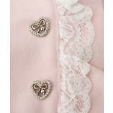 ファーポンポンハートビジューリボンケープコート 量産型 地雷系 夢展望 | DearMyLove | 詳細画像21 