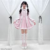 フリルたっぷりレースアップリボンワンピース 量産型 地雷系 夢展望 | DearMyLove | 詳細画像2