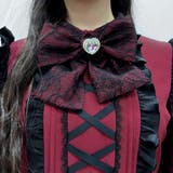 フリルたっぷりレースアップリボンワンピース 量産型 地雷系 夢展望 | DearMyLove | 詳細画像12