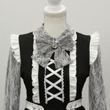 フリルたっぷりレースアップリボンワンピース 量産型 地雷系 夢展望 | DearMyLove | 詳細画像19