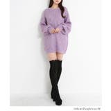 バックリボンニットチュニック 韓国 夢展望 | 夢展望 | 詳細画像2 