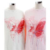 ふわふわダメージ加工バタフライビジューニットトップス 韓国 夢展望 | 夢展望 | 詳細画像20 