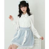 リボン刺繍ギャザースカート 量産型 地雷系 夢展望 | DearMyLove | 詳細画像10 