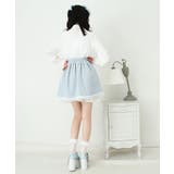 リボン刺繍ギャザースカート 量産型 地雷系 夢展望 | DearMyLove | 詳細画像14 