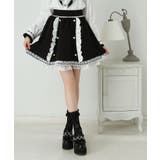 リボン刺繍ギャザースカート 量産型 地雷系 夢展望 | DearMyLove | 詳細画像17 